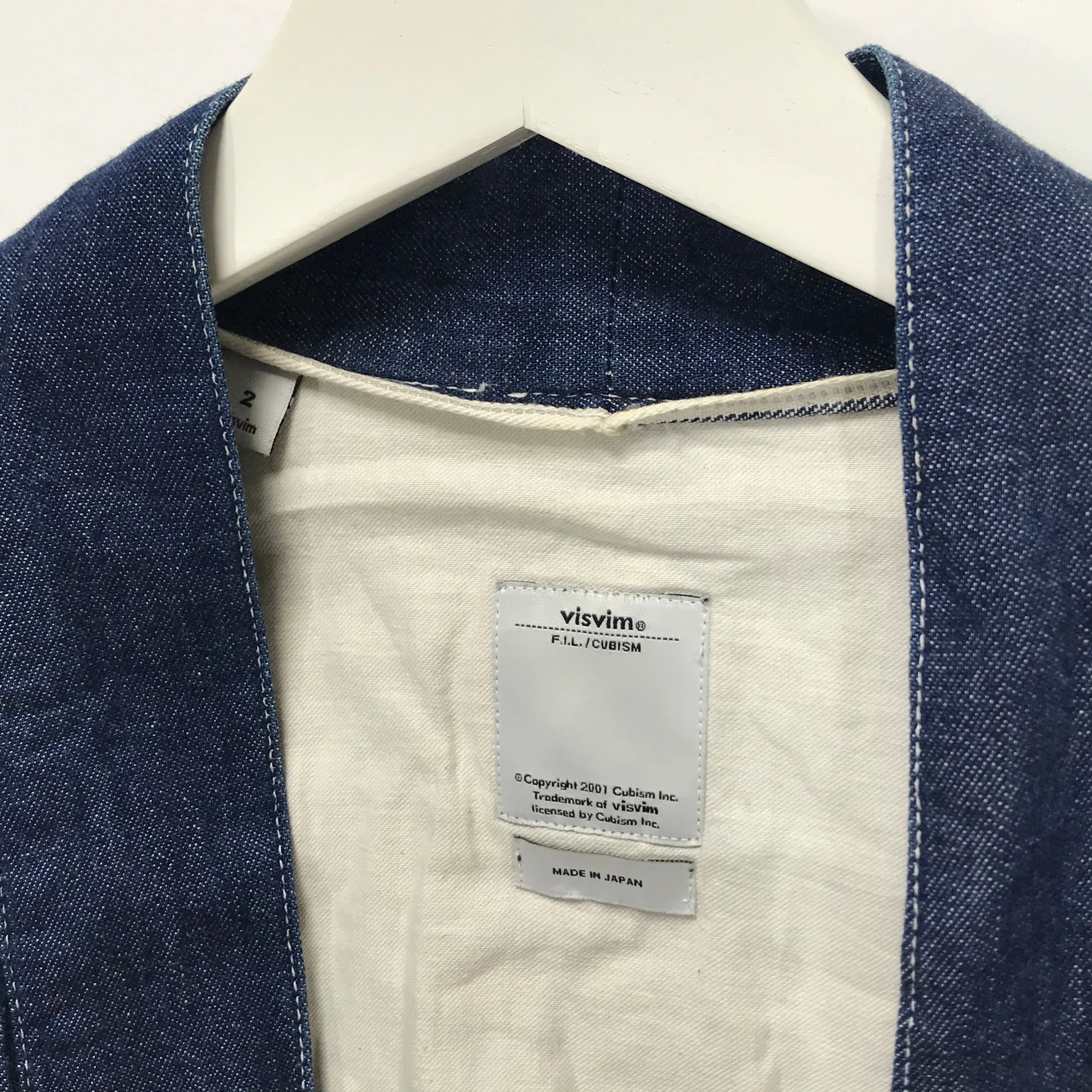 [M] Visvim SS Lhamo Shirt One Wash Indigo