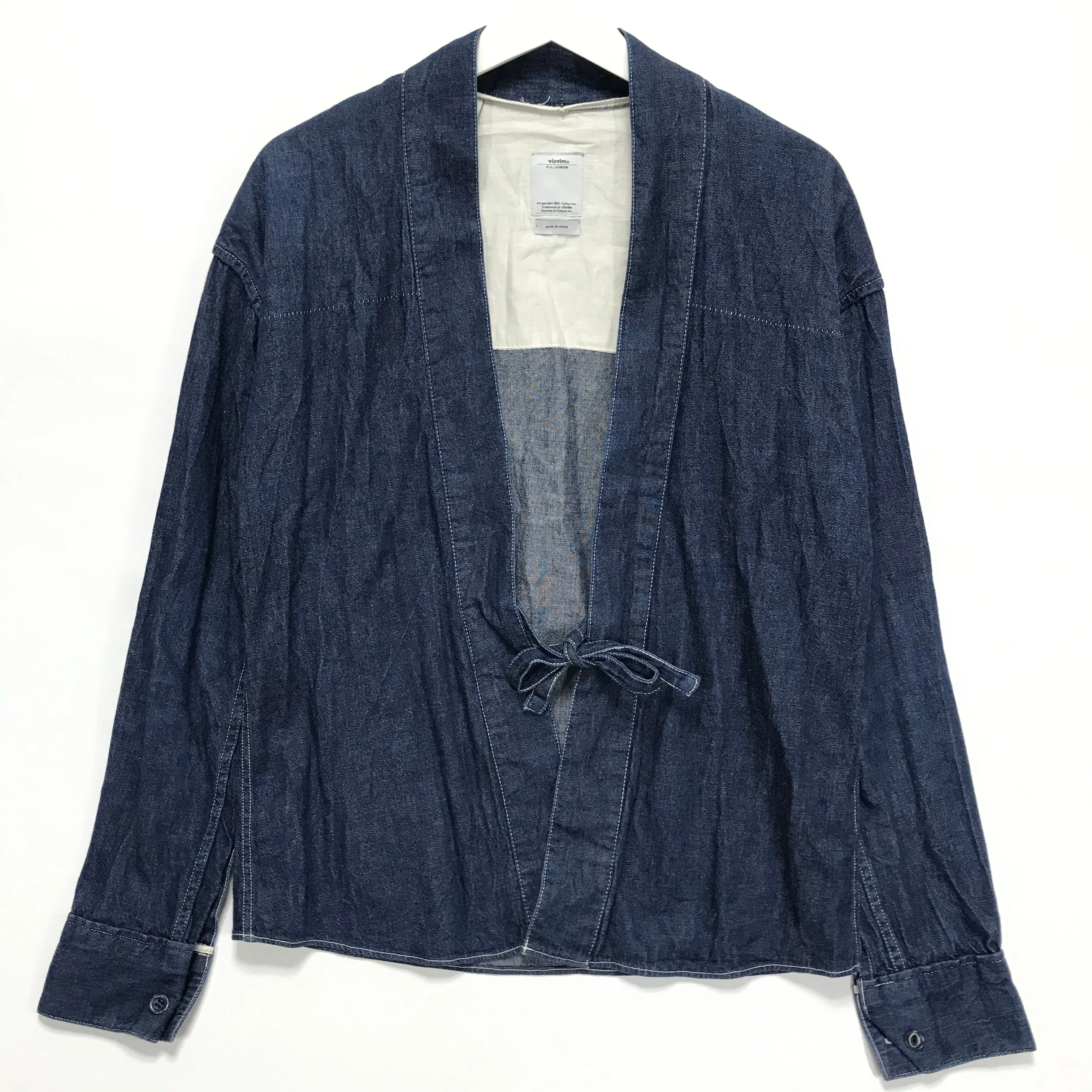 [M] Visvim SS Lhamo Shirt One Wash Indigo