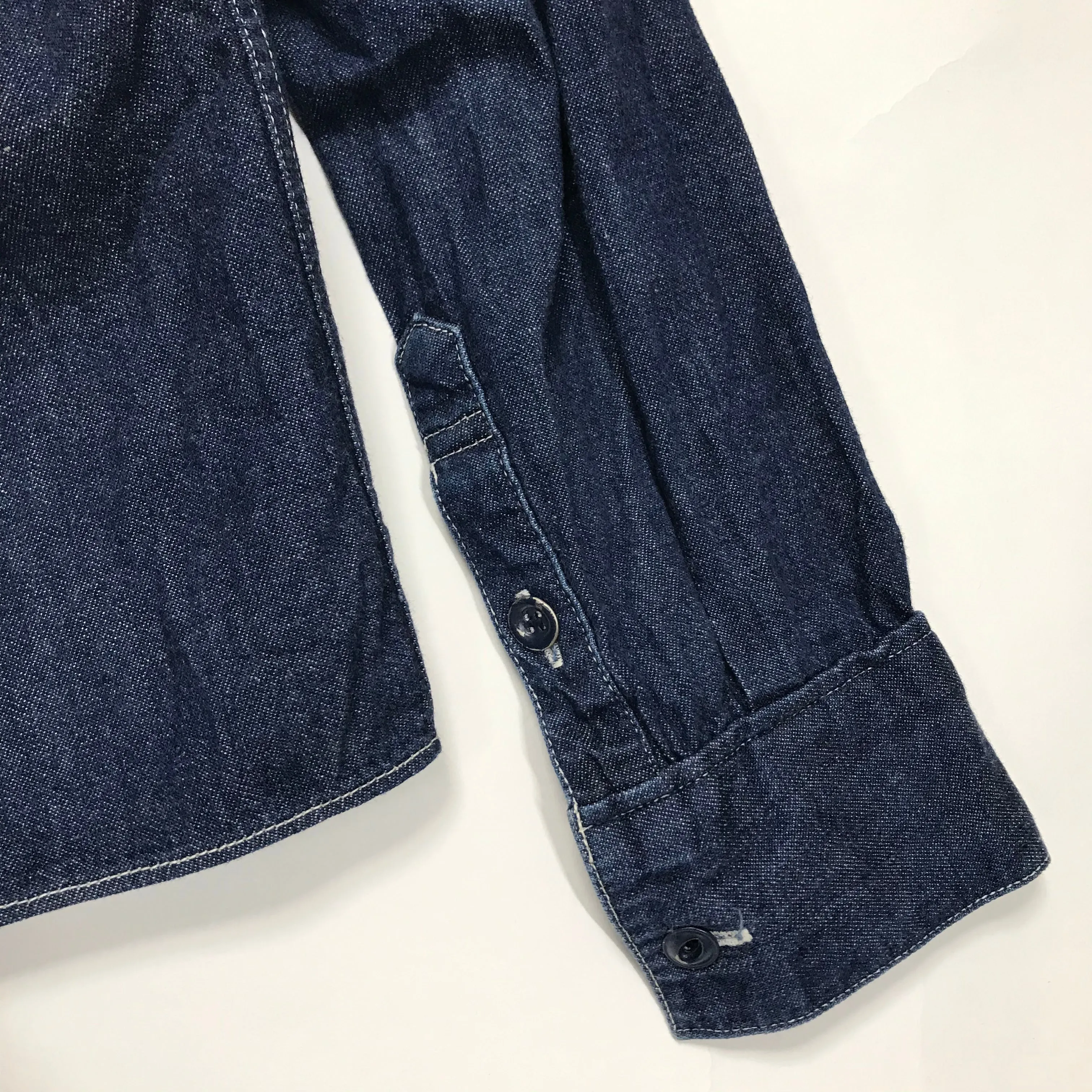 [M] Visvim SS Lhamo Shirt One Wash Indigo