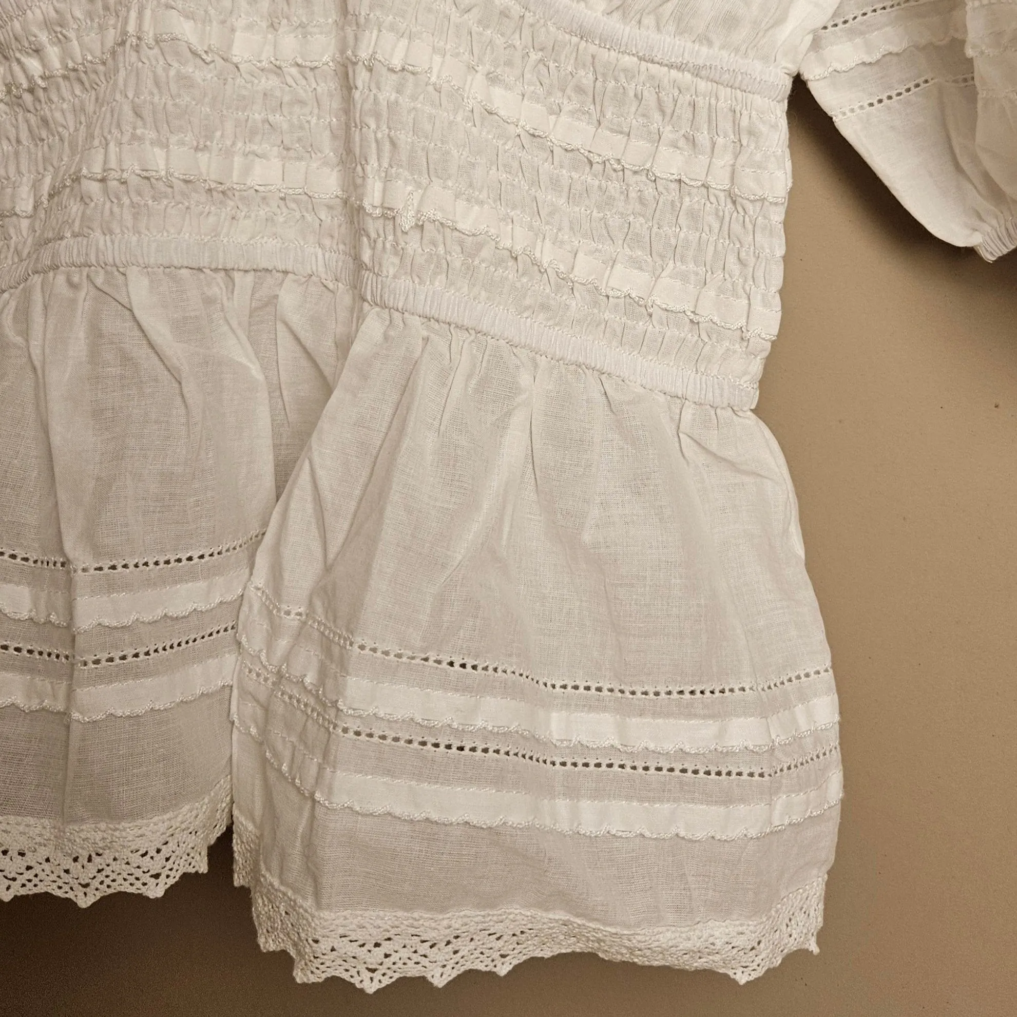 Mable Cambric Puff Sleeve Top