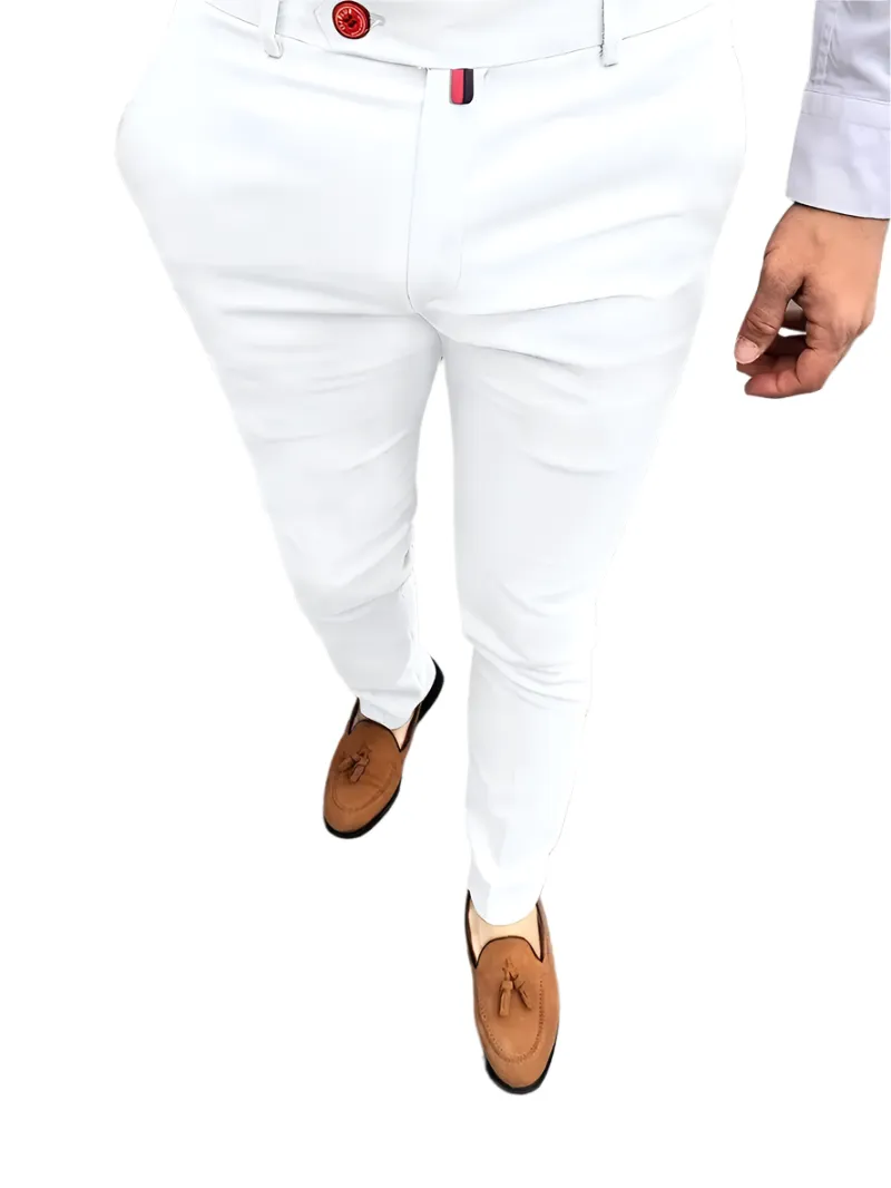 Marco – Men’s Semi-Formal Slim-Fit Suit Trousers