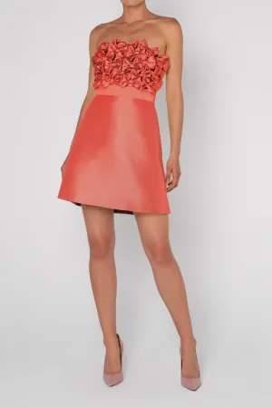 Marissa Silk and Wool Mini Dress