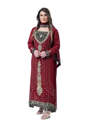 MARTA FORMAL LONG KAMEEZ WITH TROUSER