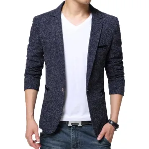 Mens Blazer Jacket Suit Wedding Prom Party Slim Fit Smart Casual Suit Men Jacket Business Men Suit Jacket