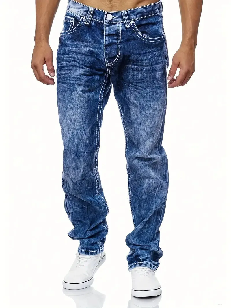 Men's Ethan Slim Fit Stretch Casual Jeans