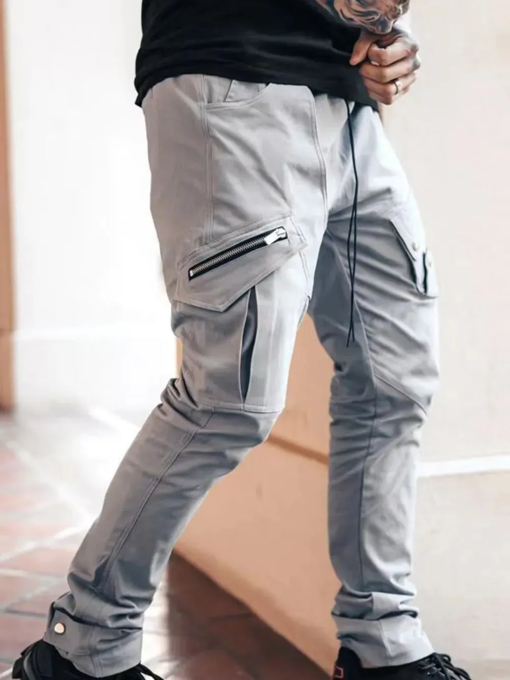 Men's Plus Size Slim Fit Pants