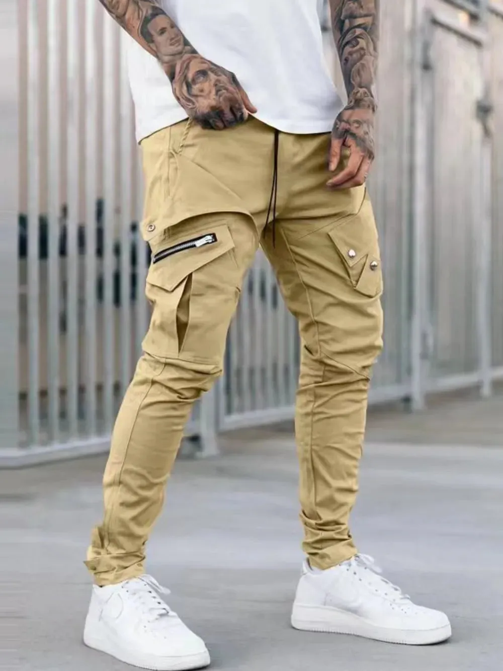 Men's Plus Size Slim Fit Pants