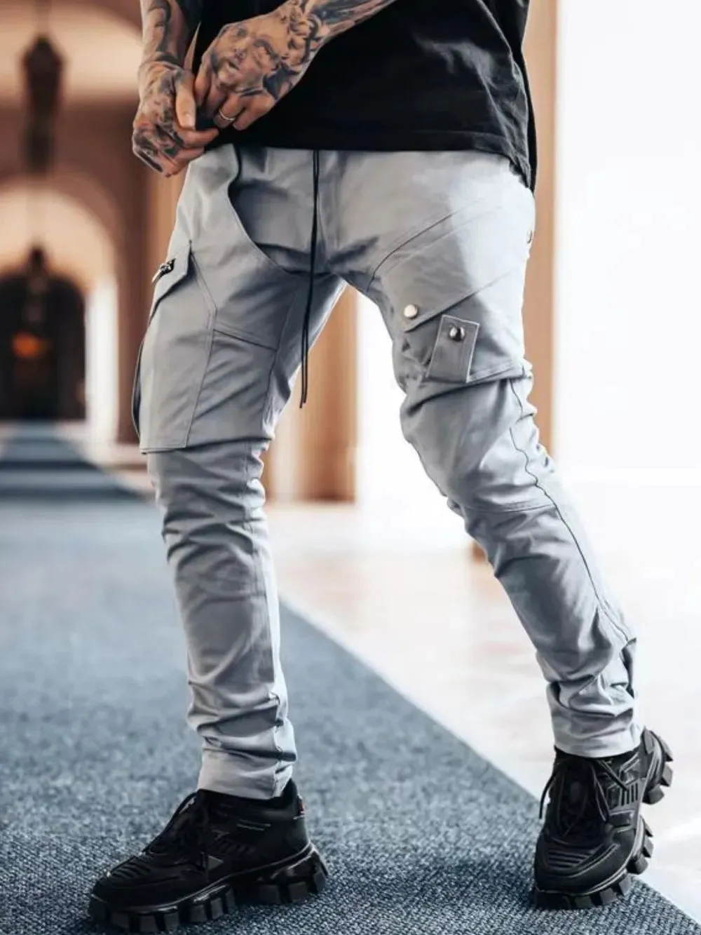 Men's Plus Size Slim Fit Pants