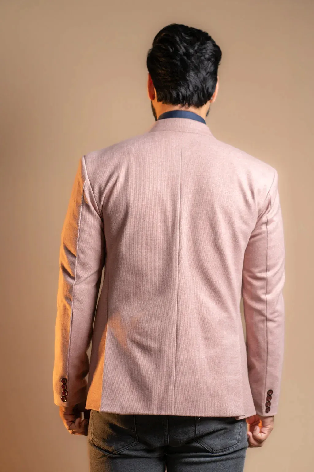 Men's Rosy Pink Formal Blazer
