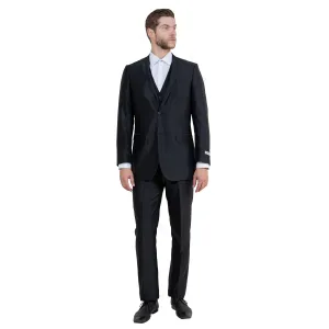 Men's Sharskin Slim-Fit 3-Piece Suit