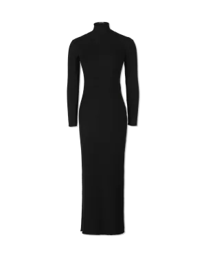 Micro Cable Wool Fitted Dress