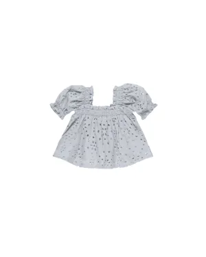 Milan Blouse || Light Blue