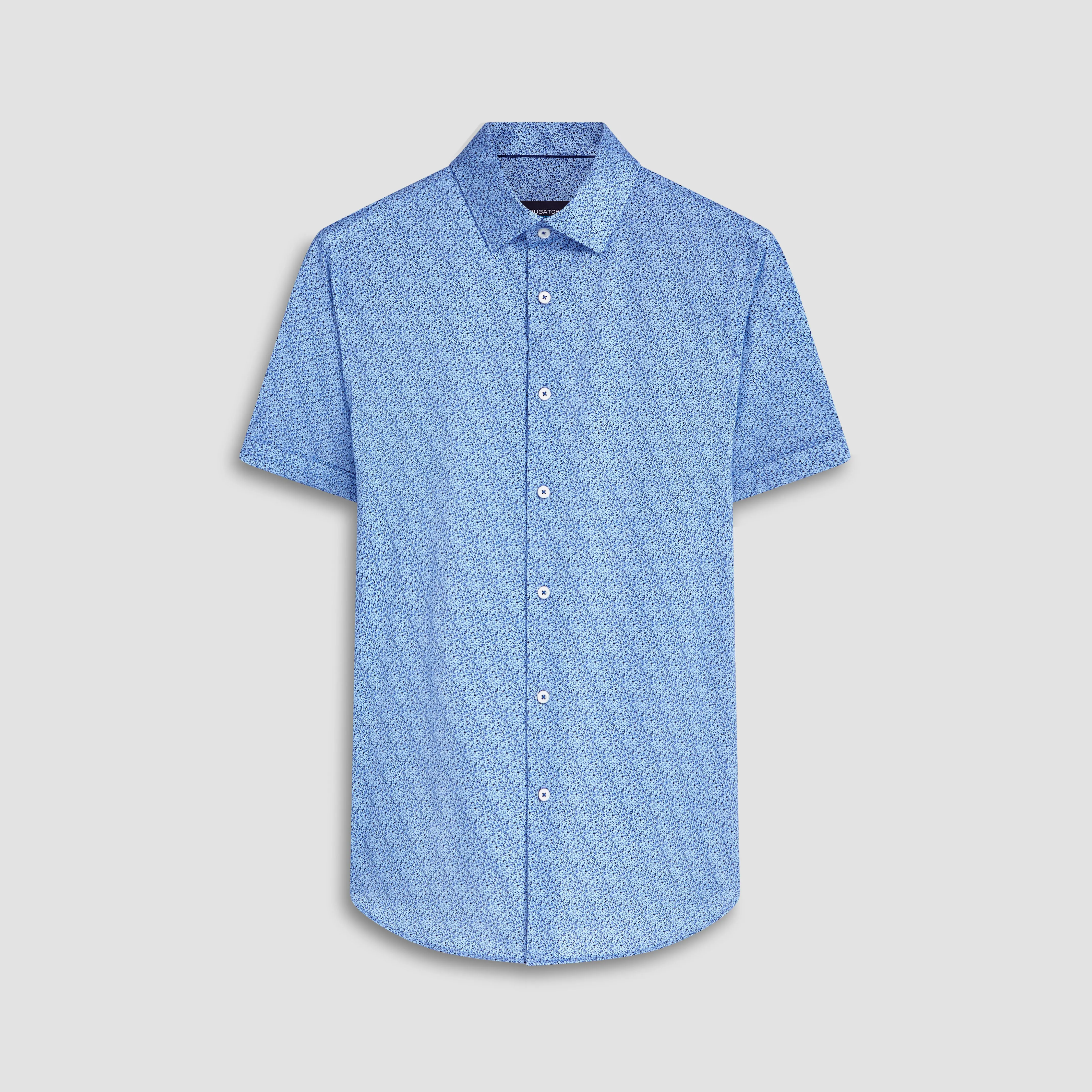 Miles Abstract Print OoohCotton Short Sleeve Shirt