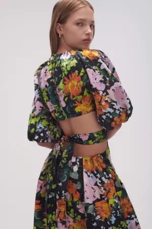 Mimosa Cutout Midi Dress