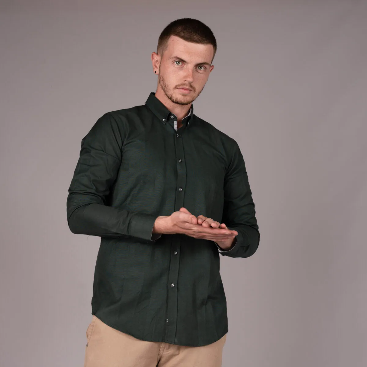 Mineral Lolland Oxford Button Down Shirt ML251114
