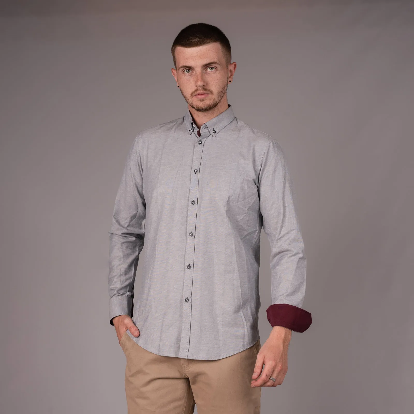 Mineral Lolland Oxford Button Down Shirt ML251114