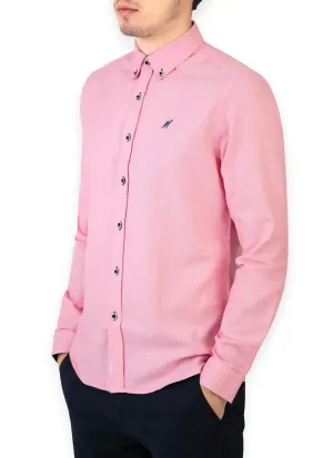 Mish Mash Classic Oxford Summit Long Sleeve Shirt Pink
