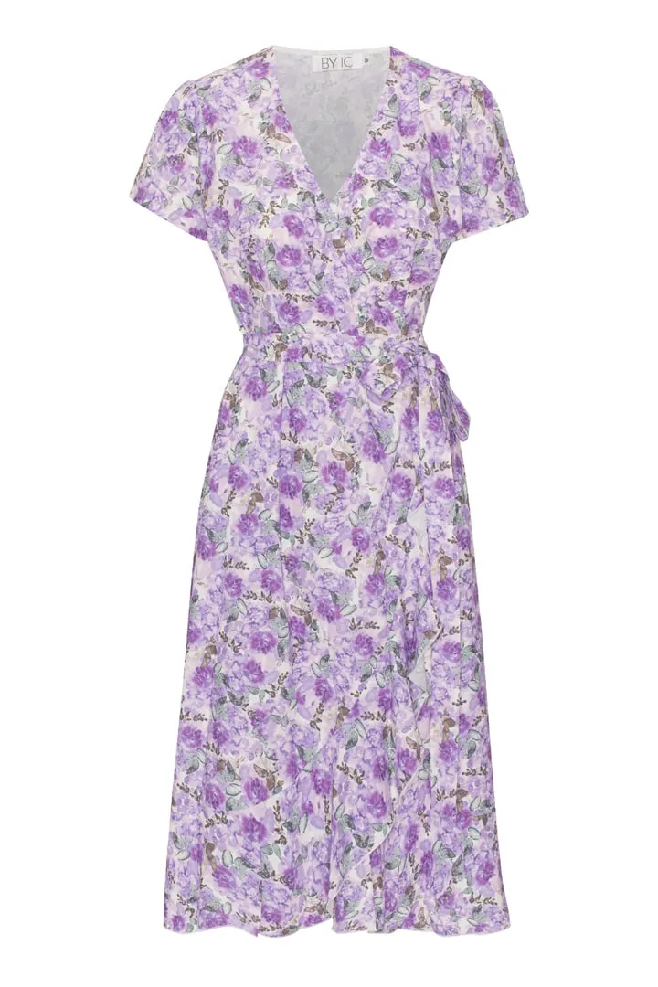 MollyIC Slå Om Kjole - Lavendel