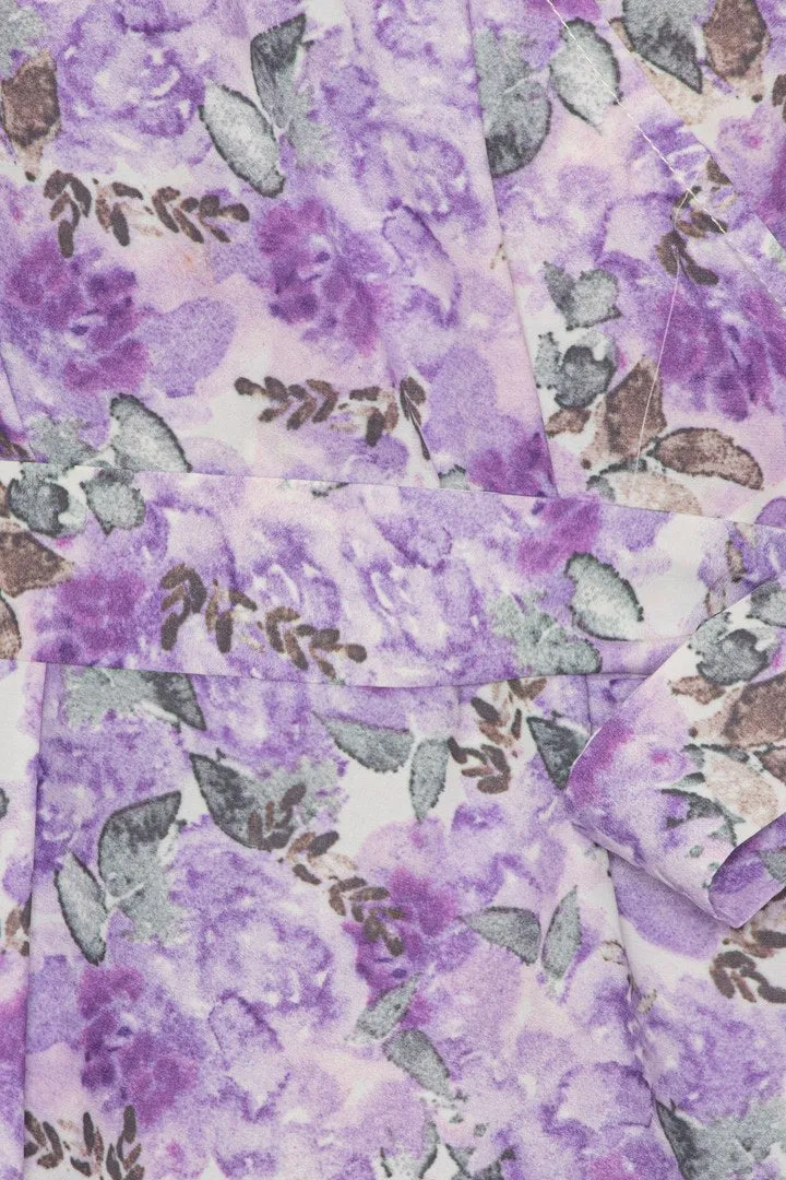 MollyIC Slå Om Kjole - Lavendel