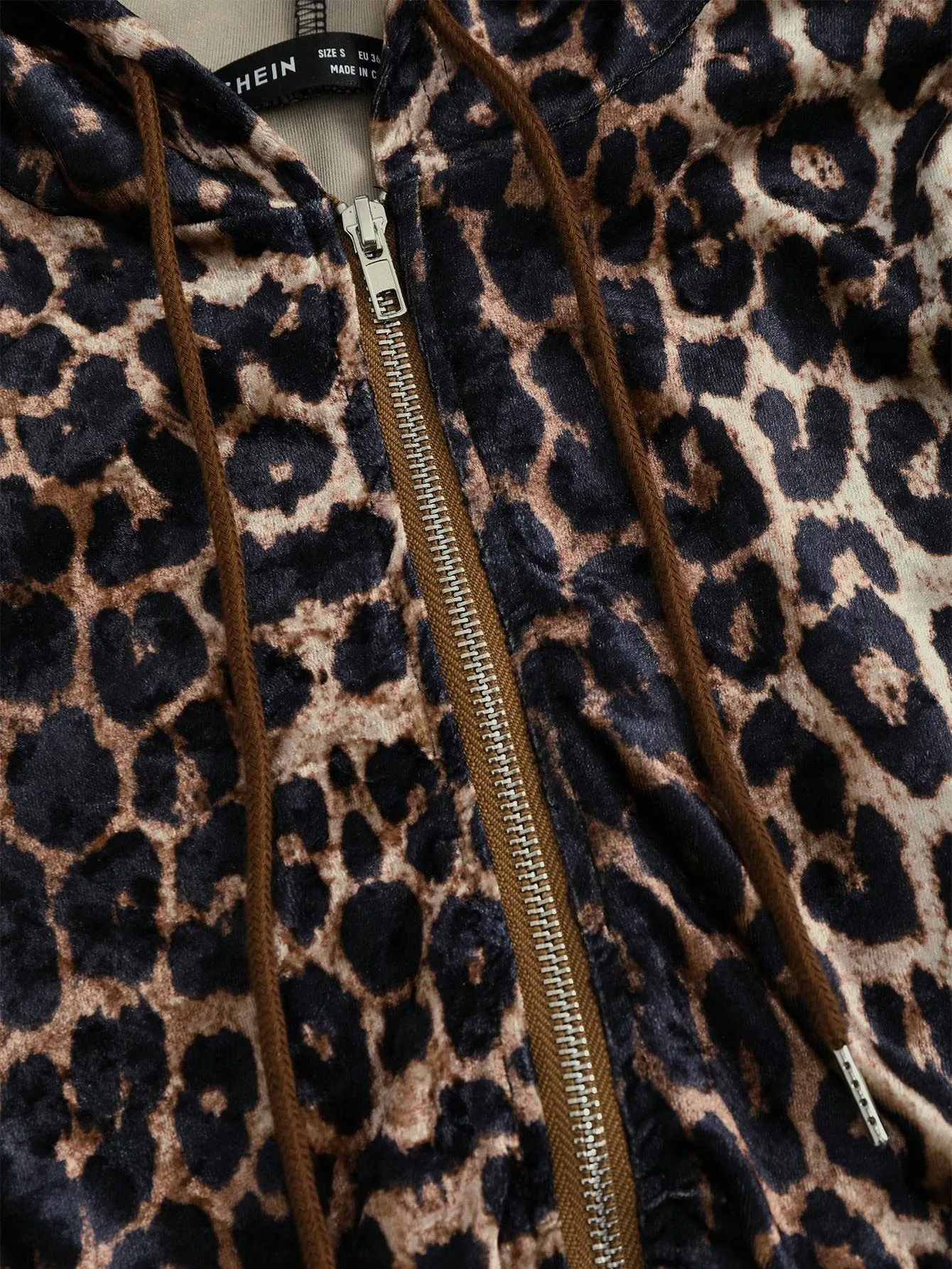 MOOSTA Women Cheetah Leopard Print Hoodie Sweatshirt, Slim Fit Casual Streetwear