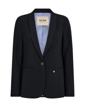 Mos Mosh Anine Navy Single Breasted Blazer