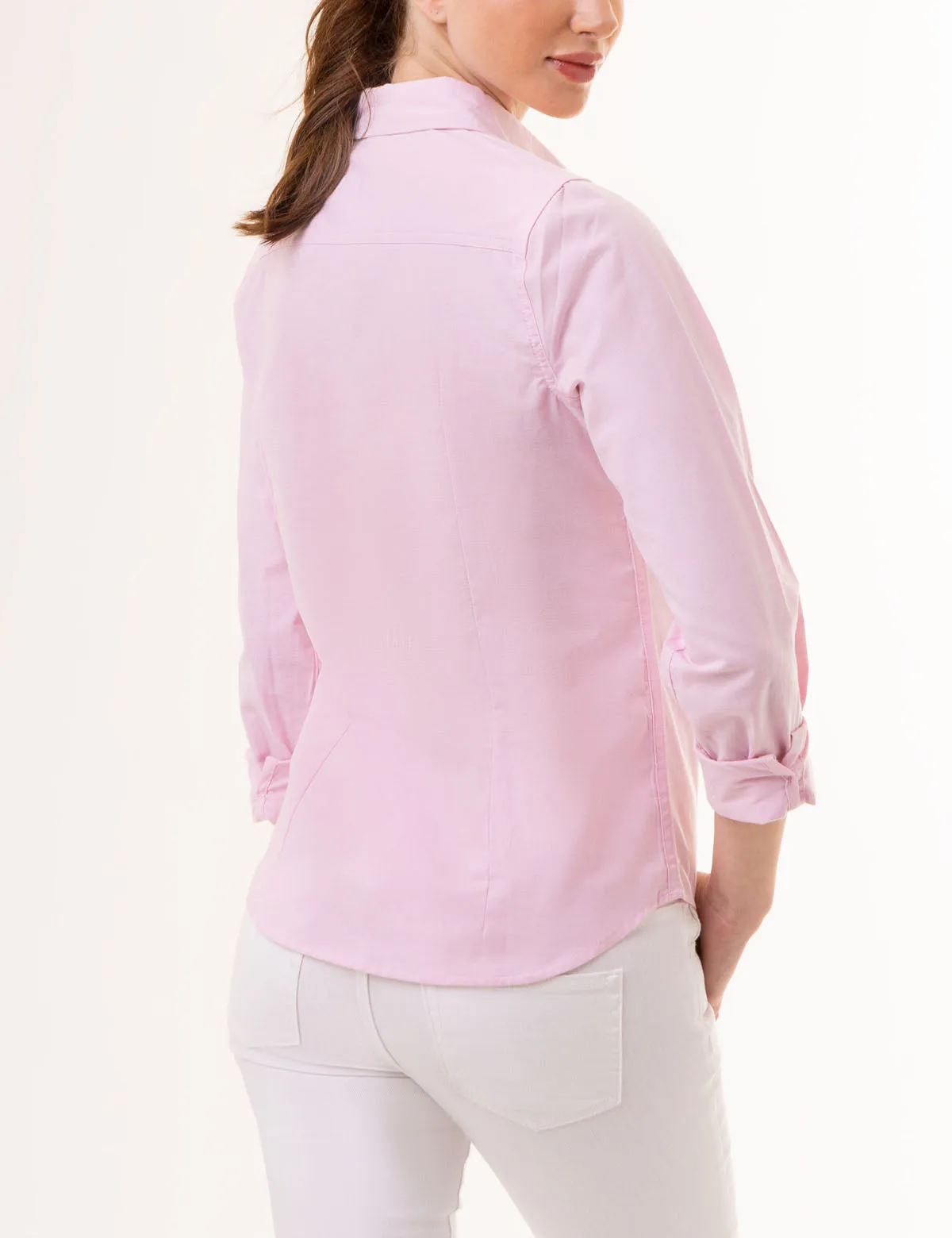 MULTI TONAL SMALL LOGO OXFORD SHIRT