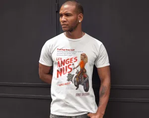 NAKED ANGELS French Poster 650CC White t-shirt