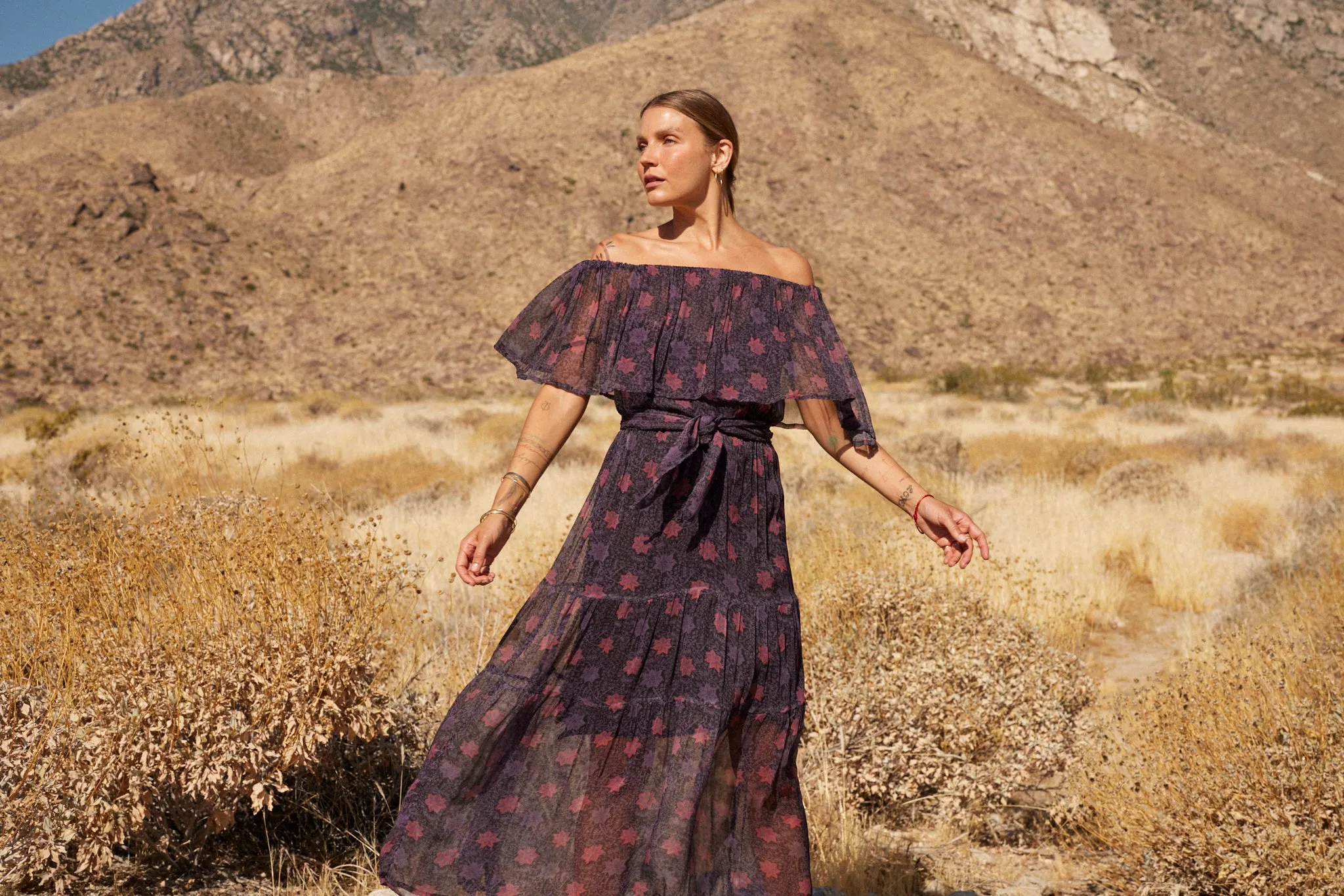NAOMI DRESS WITH SASH