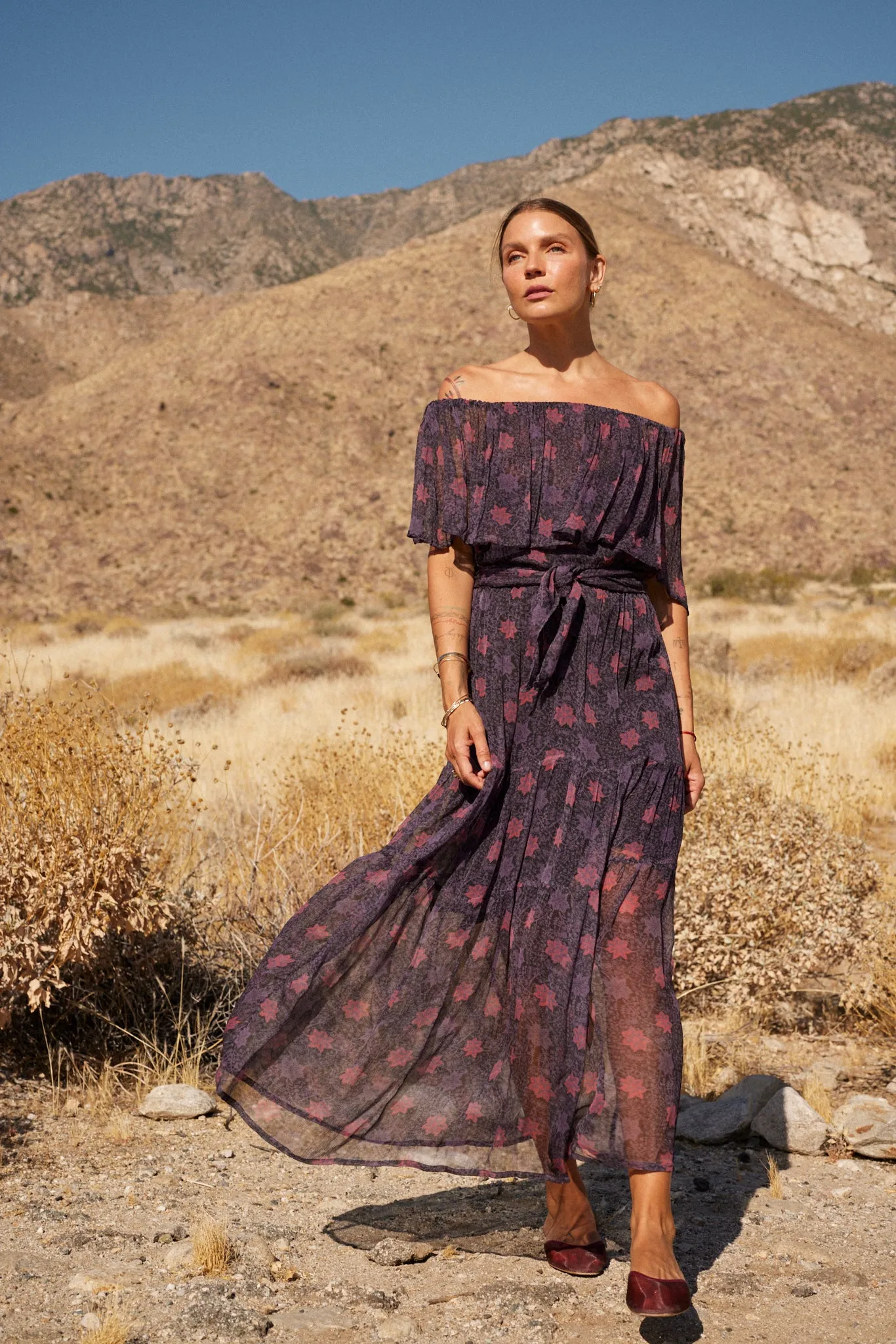NAOMI DRESS WITH SASH