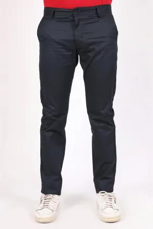 NAVY BLUE SLIM FIT PANTS