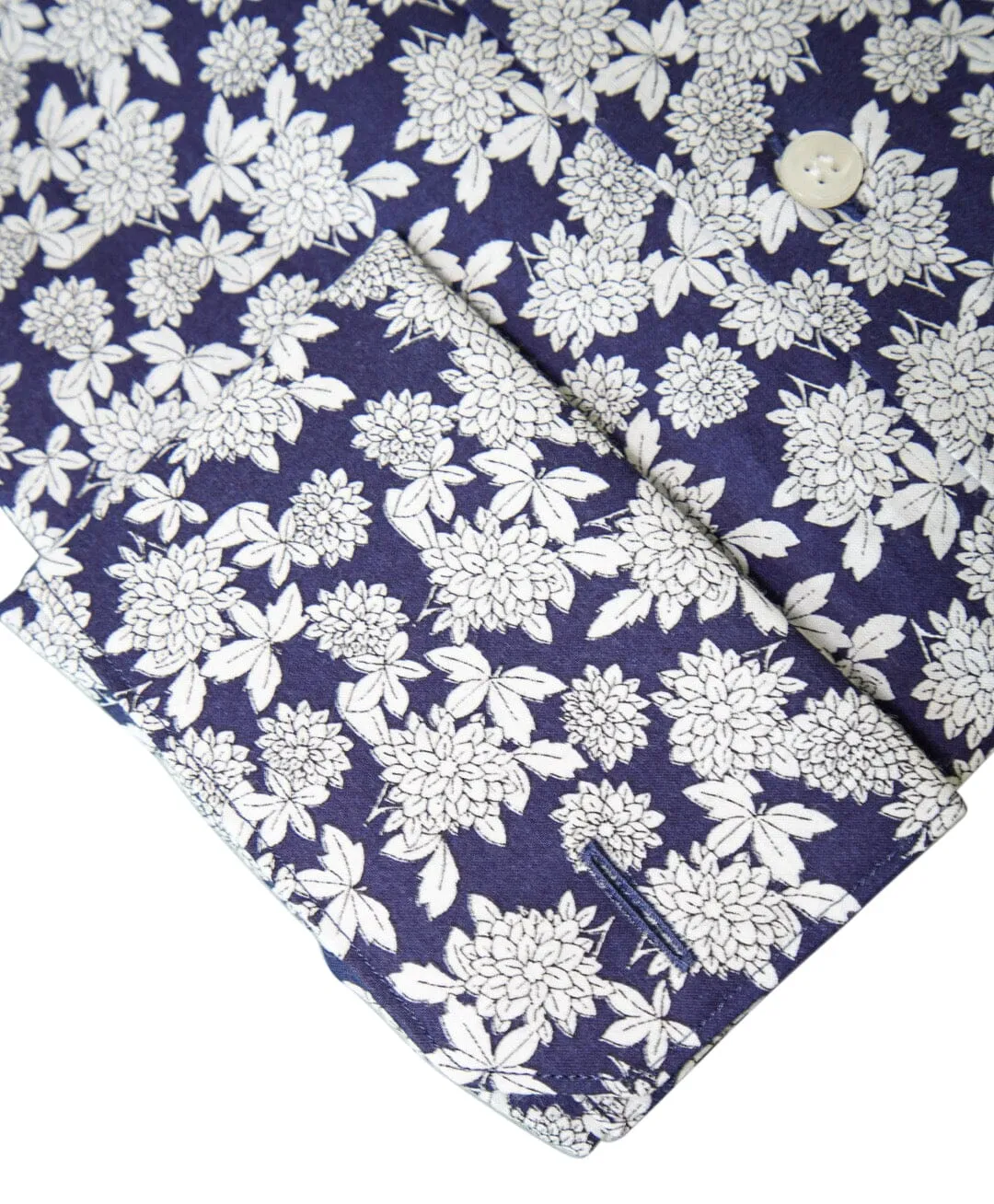 Navy Dahlia Dress Shirt  @ The Vault