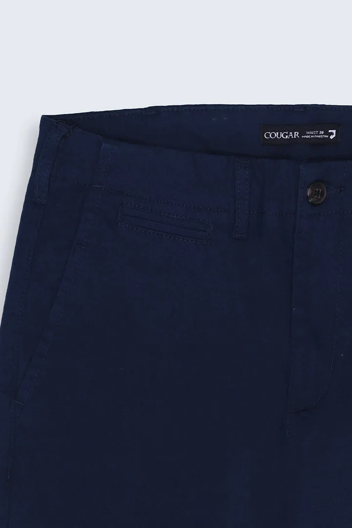 Navy Slim Fit Chino Pants