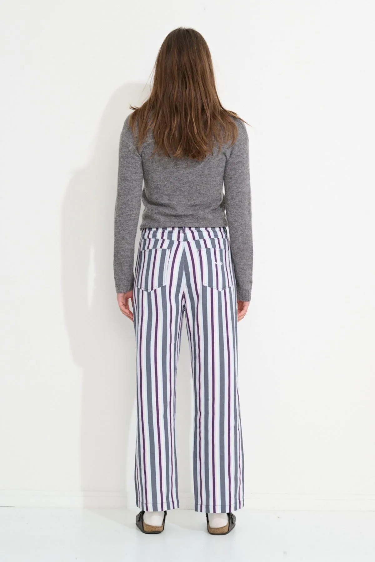 NIGHTS OVER EGYPT LS KNIT - CHARCOAL