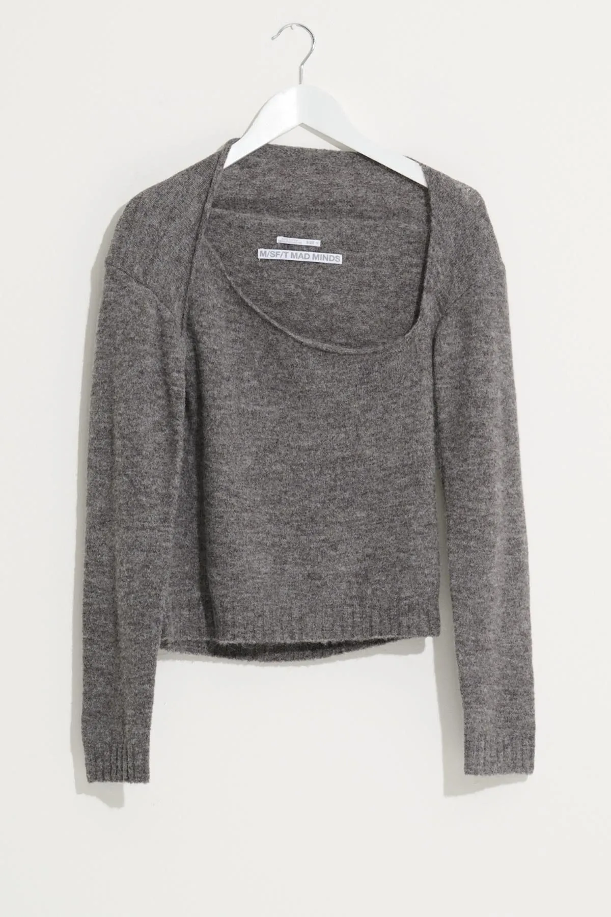 NIGHTS OVER EGYPT LS KNIT - CHARCOAL