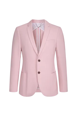 Notch-lapel Welt-pocket Single-breasted Blazer