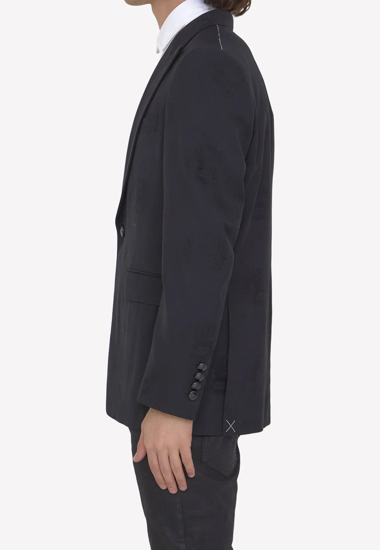 Oak Leaf Crest Blazer