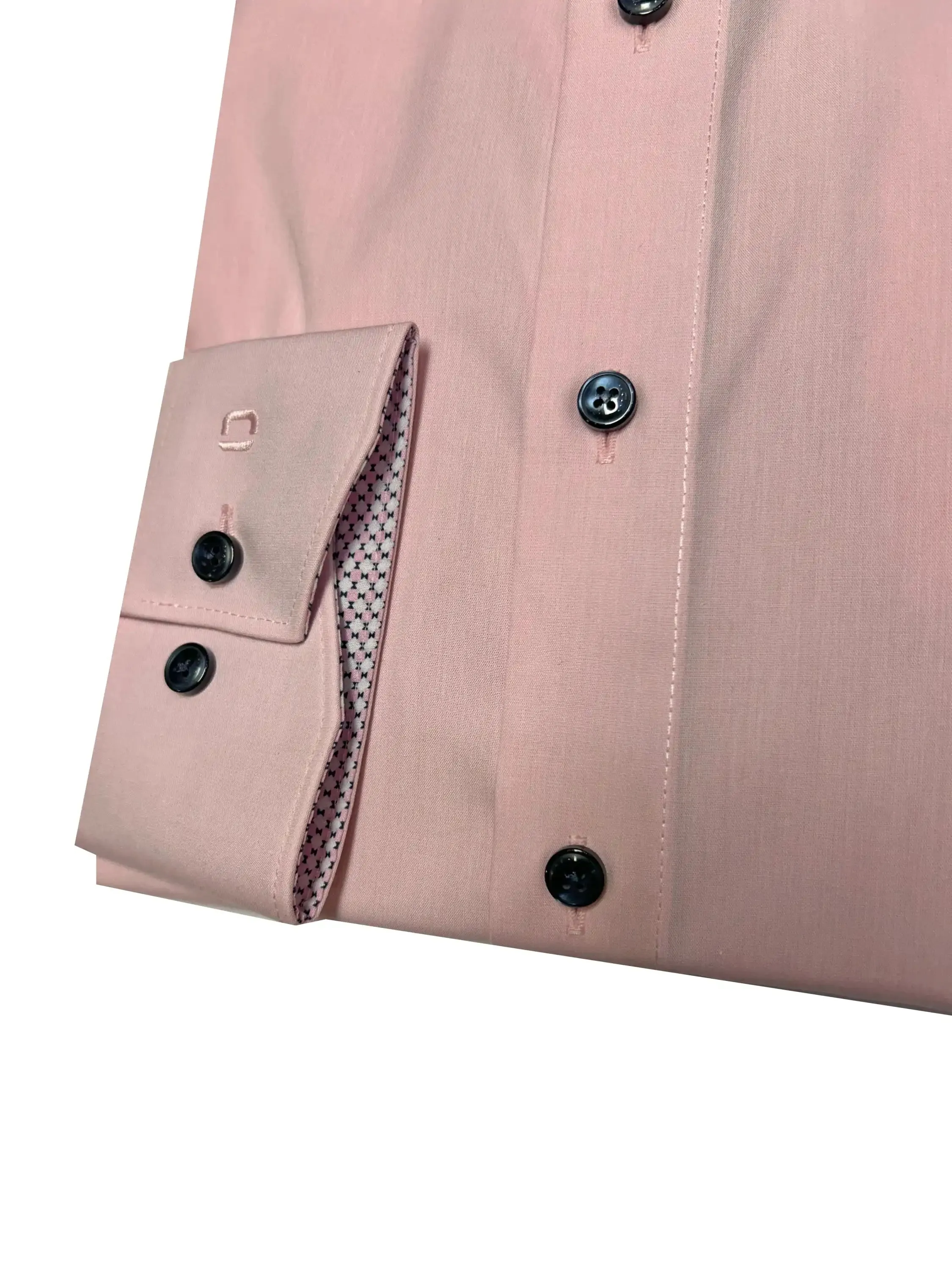 Olymp Men's Dress Shirt Modern Fit 3815/01/31 Pink