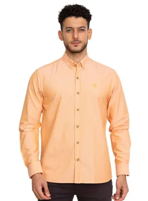 Orange Oxford Shirt