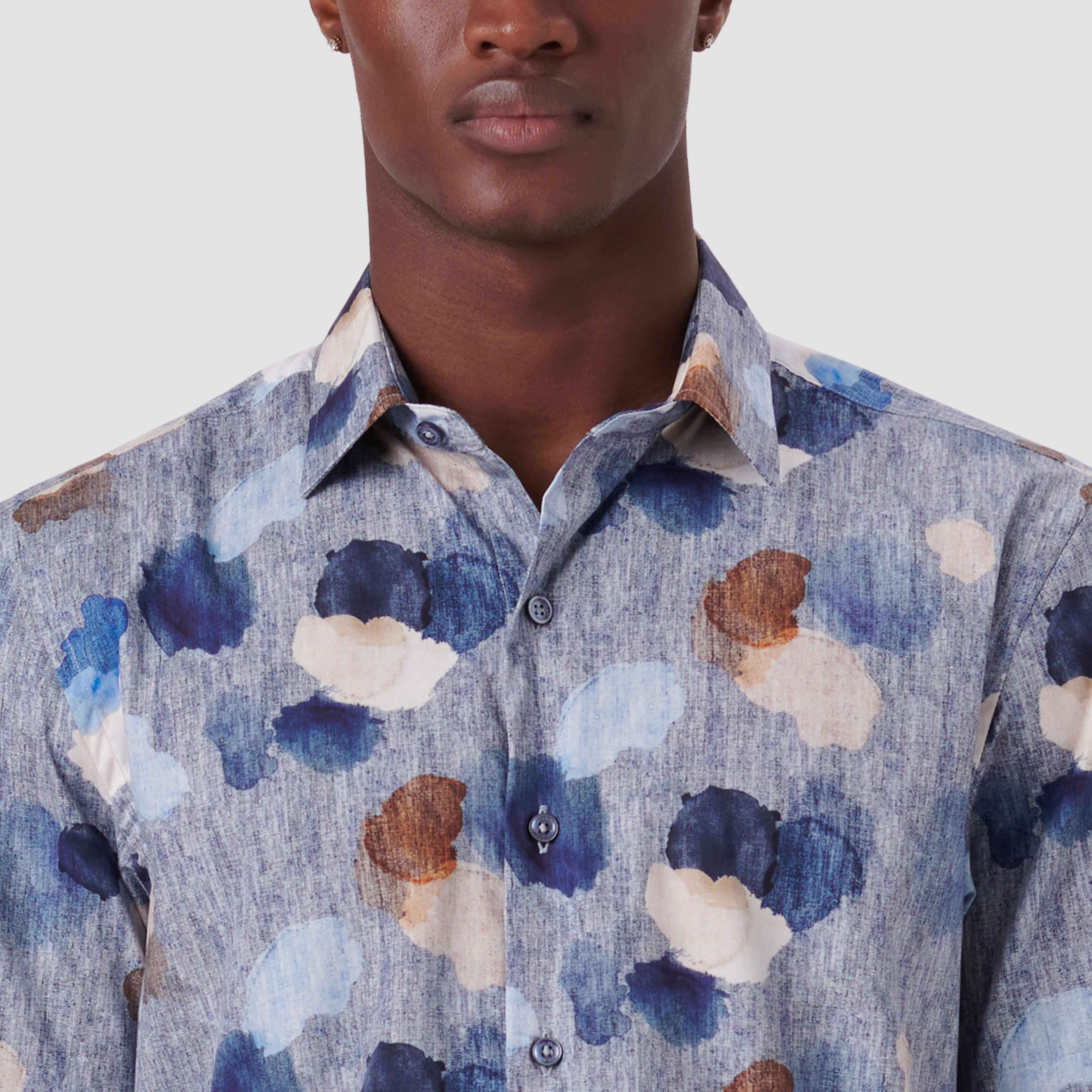 Orson Abstract Print Short Sleeve Shirt