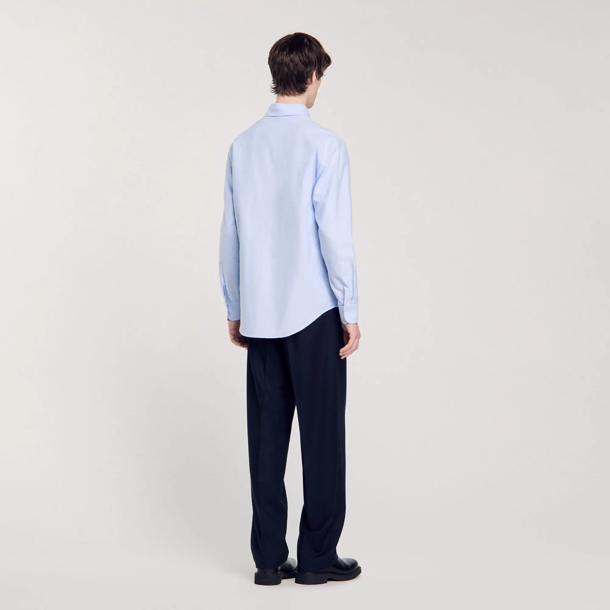 Oxford Flannel Shirt Oxford Flannel Shirt Sky Blue