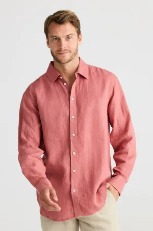 Oxford Shirt - Spice Linen