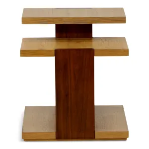 Pale Oak End Table