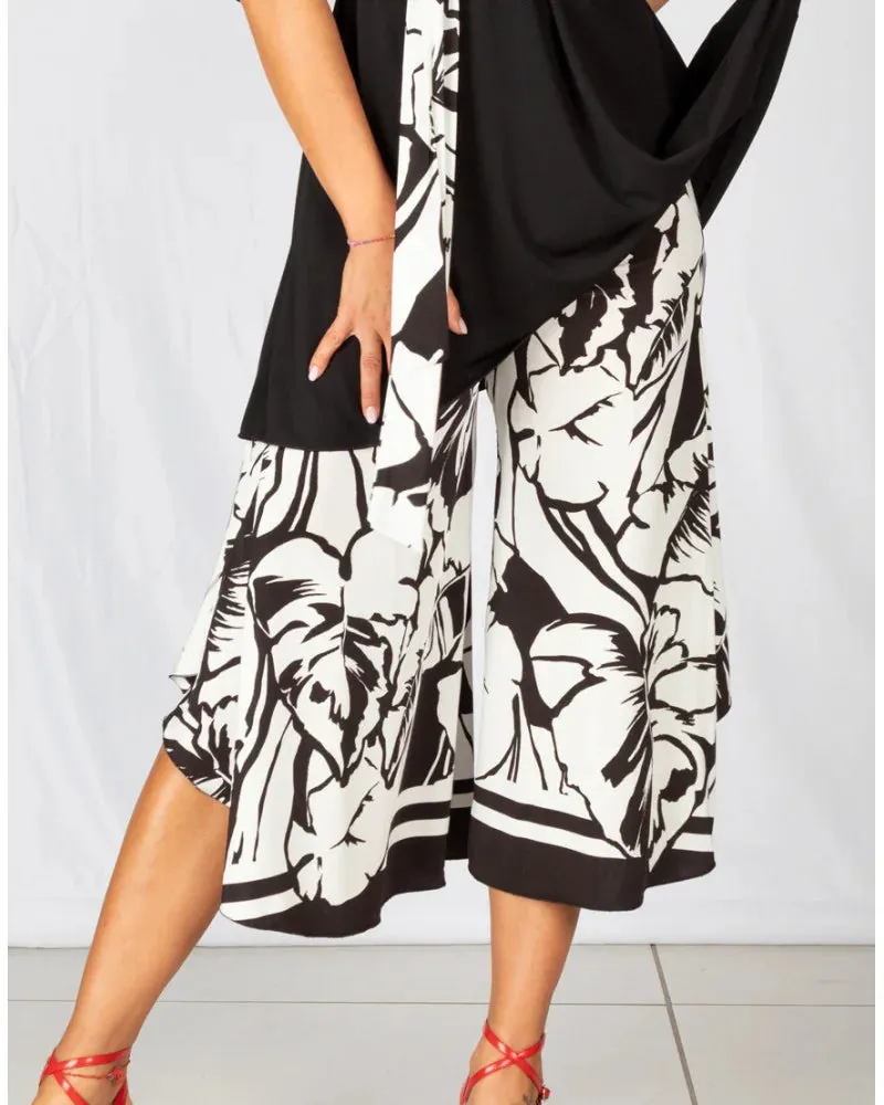 Pants / White & Black