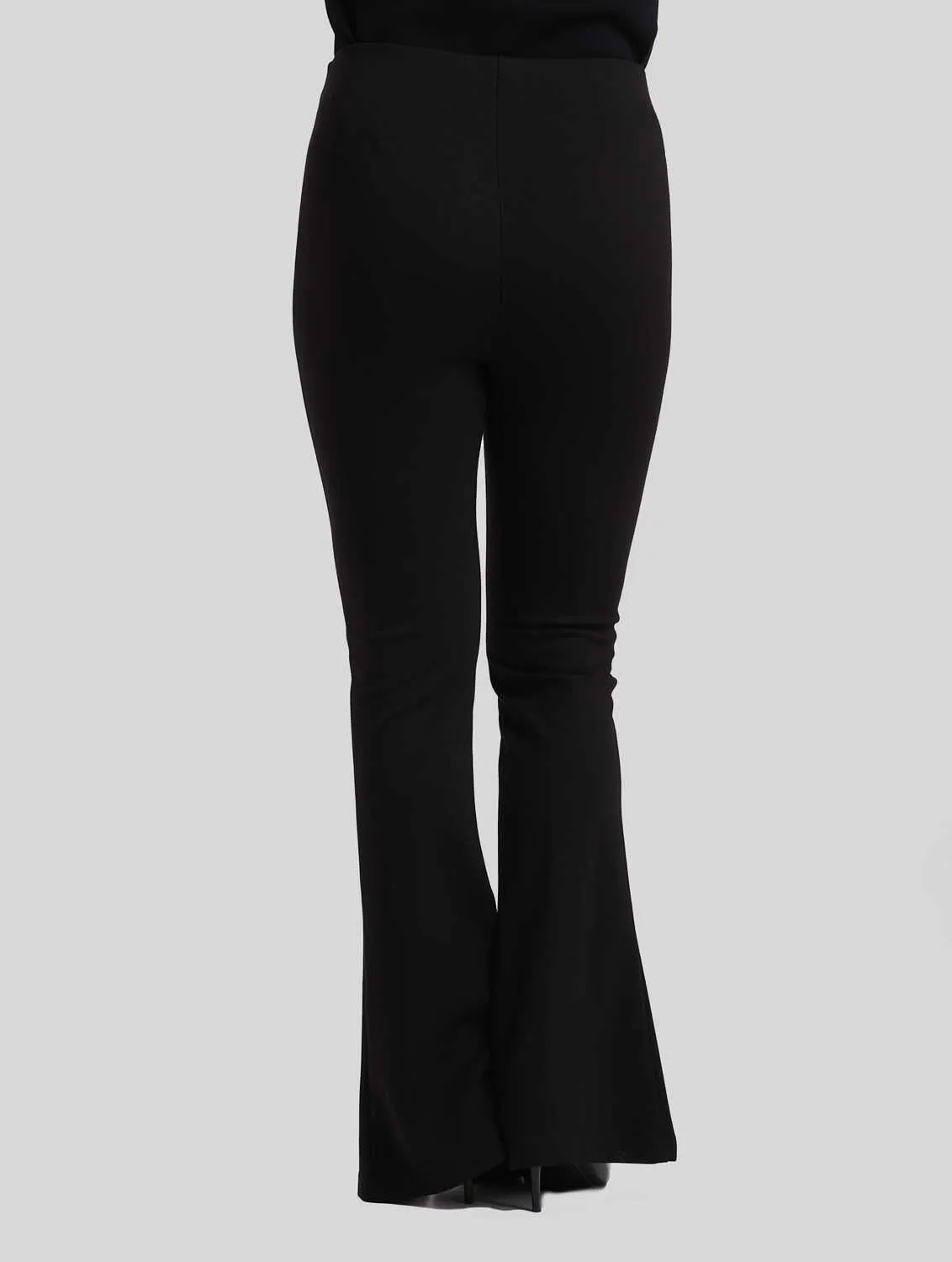 Perry Super Slim Seamed Slit Pant - Paramount Knit