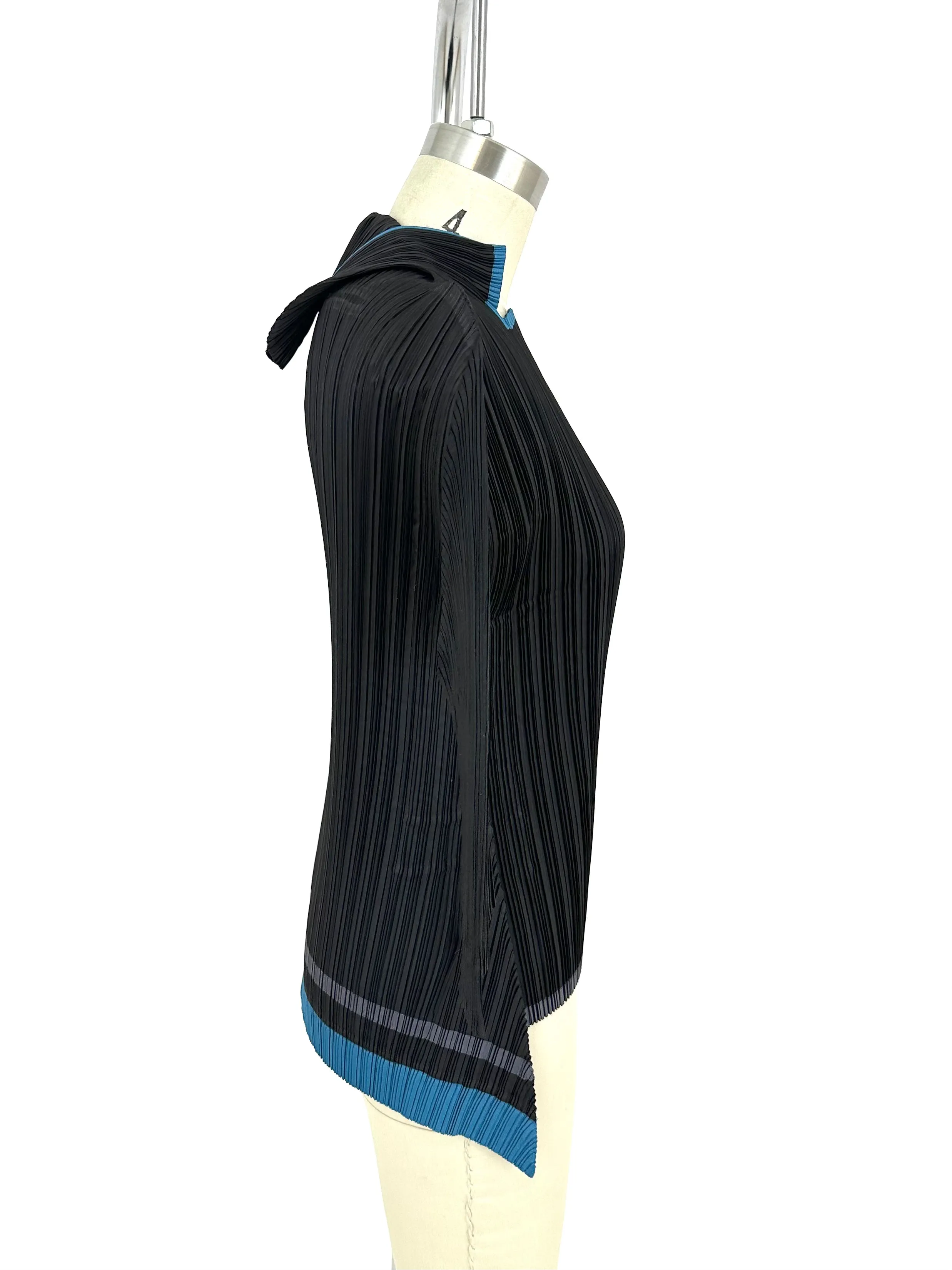 Pleats Mode Et Plissé Hooded Top