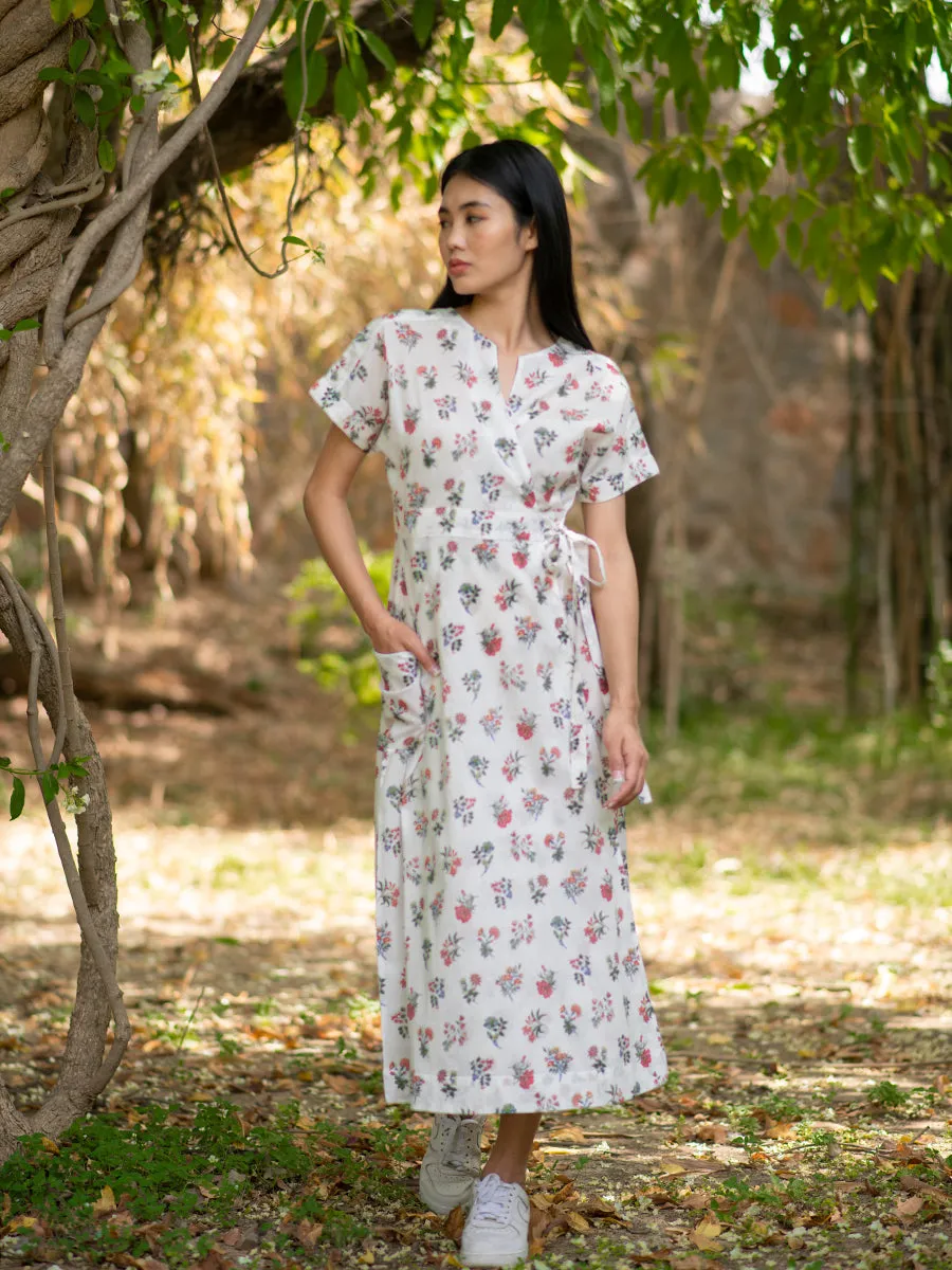 Pocket Wrap : Toile Cream