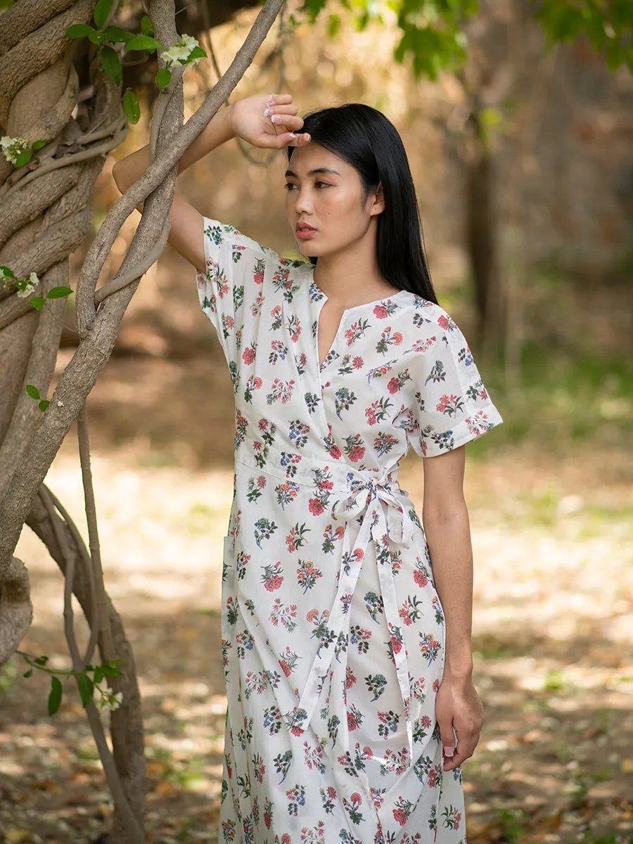 Pocket Wrap : Toile Cream