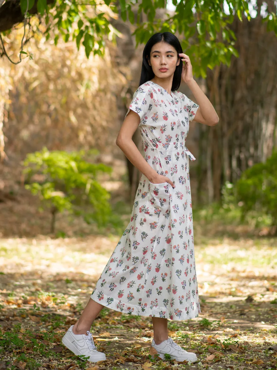 Pocket Wrap : Toile Cream