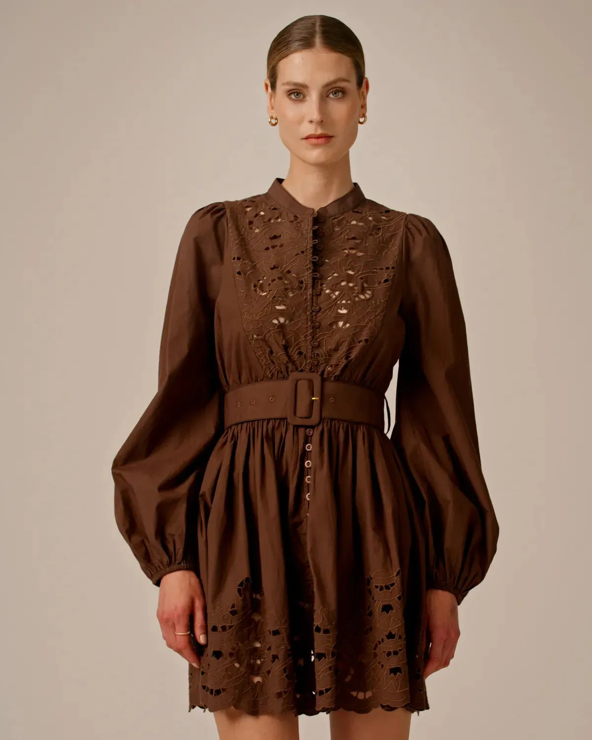 POPLIN SHIRT DRESS