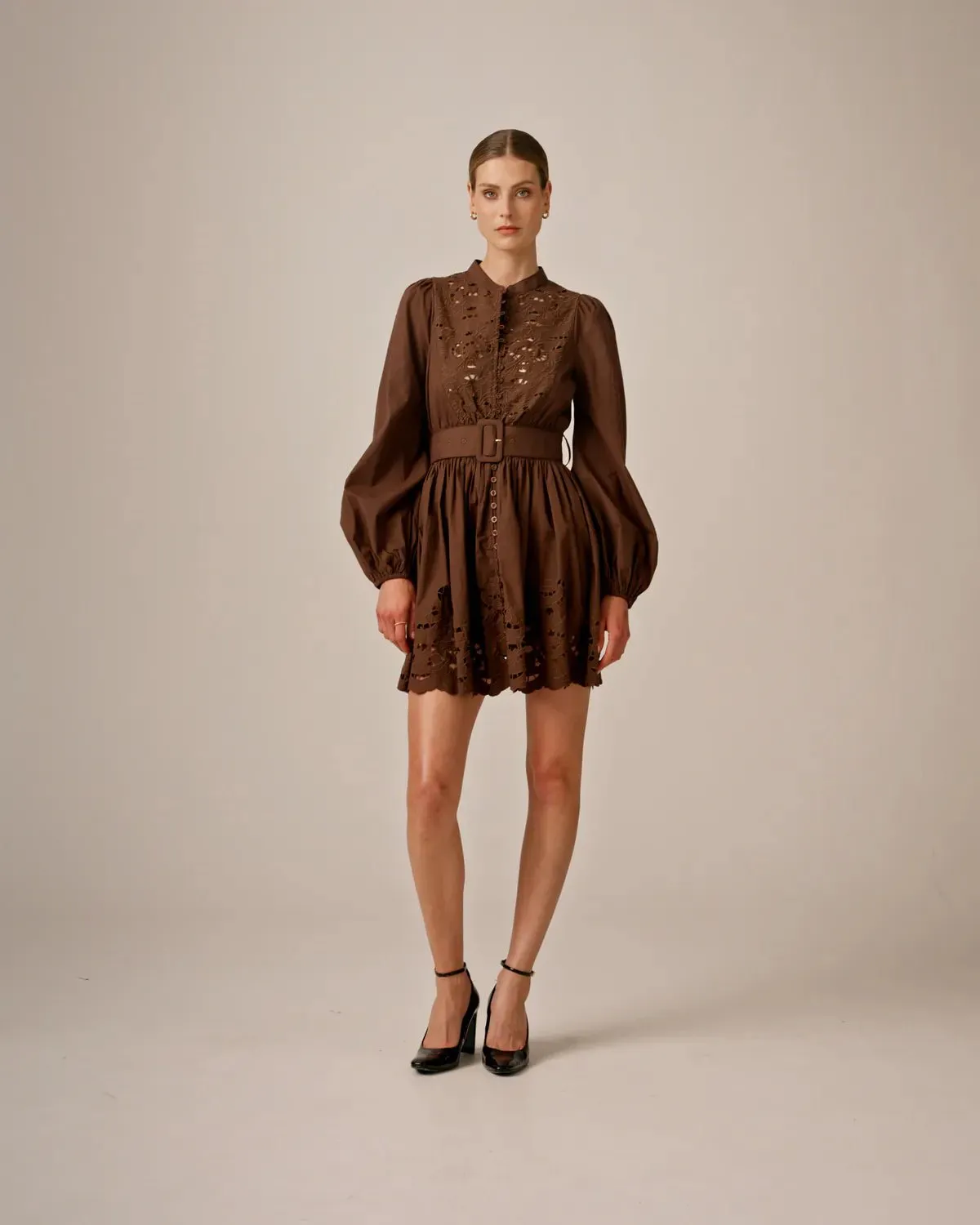 POPLIN SHIRT DRESS